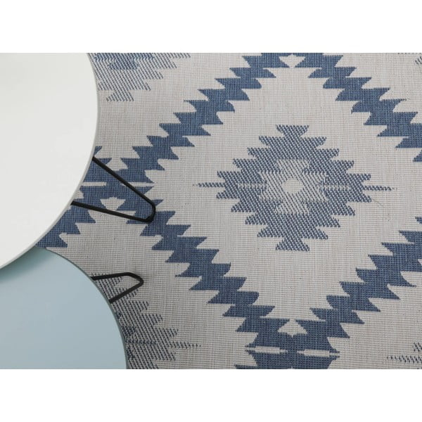 Modro-krem zunanja preproga NORTHRUGS Malibu, 230 x 160 cm-image-4