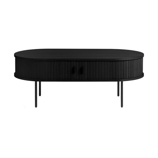 Črna mizica 60x120 cm Nola – Unique Furniture