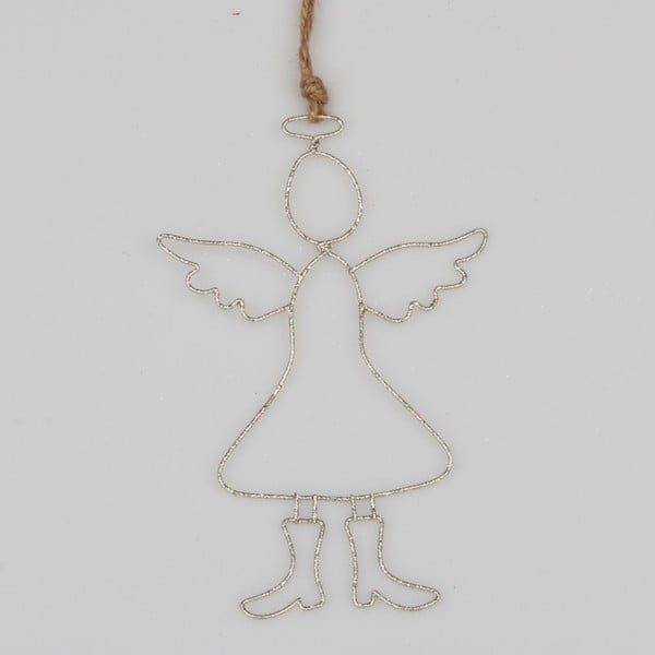 Žični viseči okrasek v obliki angela Dakls Niels