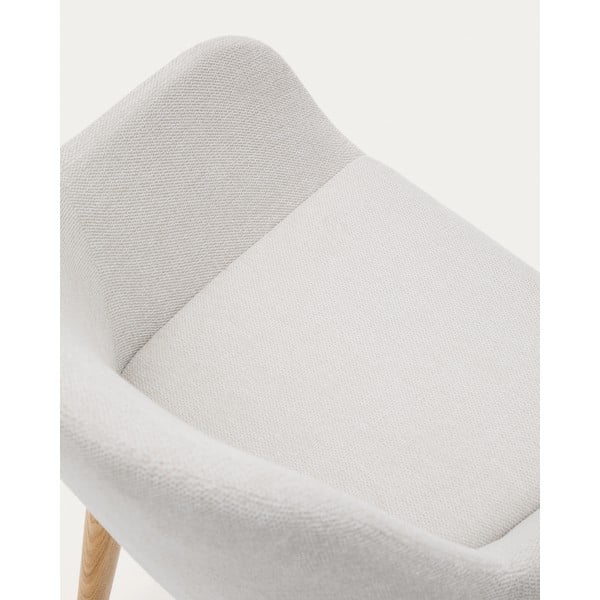 Bež oblazinjen jedilni stol Konna – Kave Home-image-1