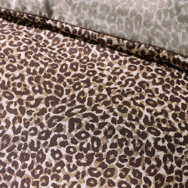Rjava enojna posteljnina 135x200 cm Animal Print – Catherine Lansfield-image-4