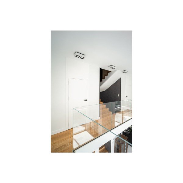 Bela stropna svetilka s kovinskim senčilom 34x18,5 cm Loid – GTV-image-3