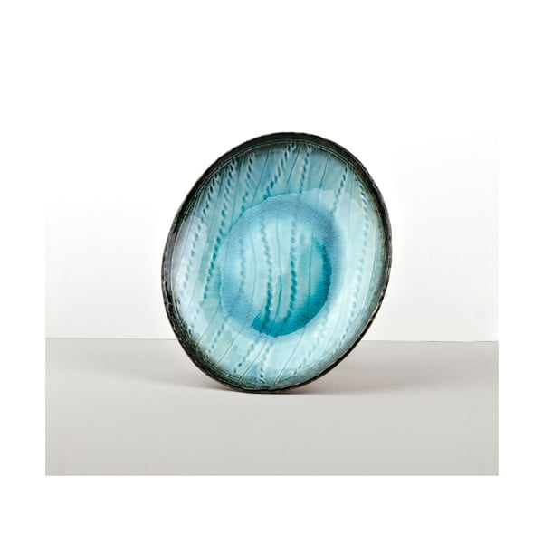 Moder keramičen ovalni krožnik MIJ Sky, 24 x 20 cm-image-4