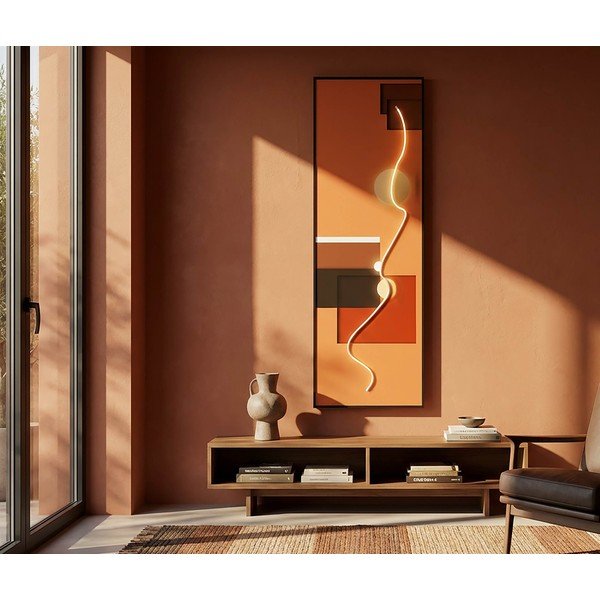 Tiskana slika z okvirjem/na platnu 50x150 cm LED – Mauro Ferretti-image-1