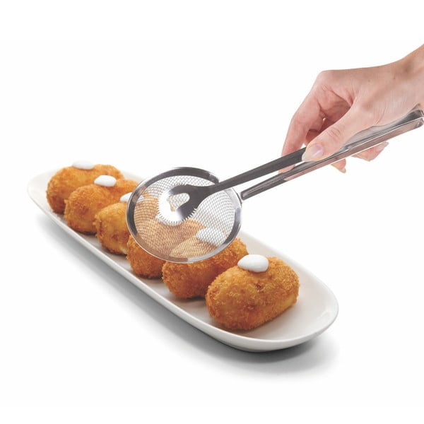 Klešče za cvrtje iz nerjavečega jekla Metaltex -image-2