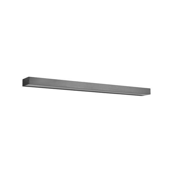 Mat črna stenska svetilka LED (dolžina 90 cm) Rocco - Trio-image-1