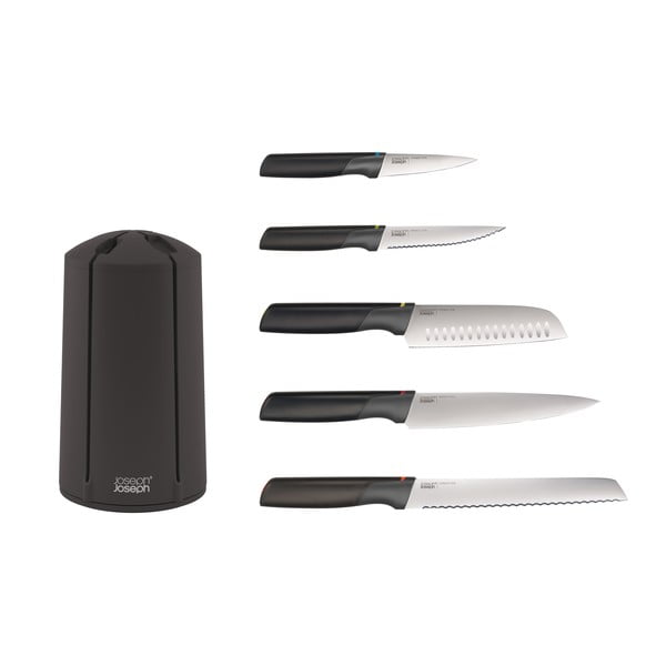 Komplet 5 nožev z vrtljivim stojalom Joseph Joseph Elevate-image-2