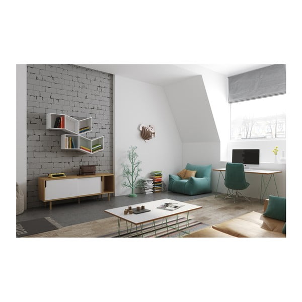 Bela komoda TemaHome Dann Oak-image-3
