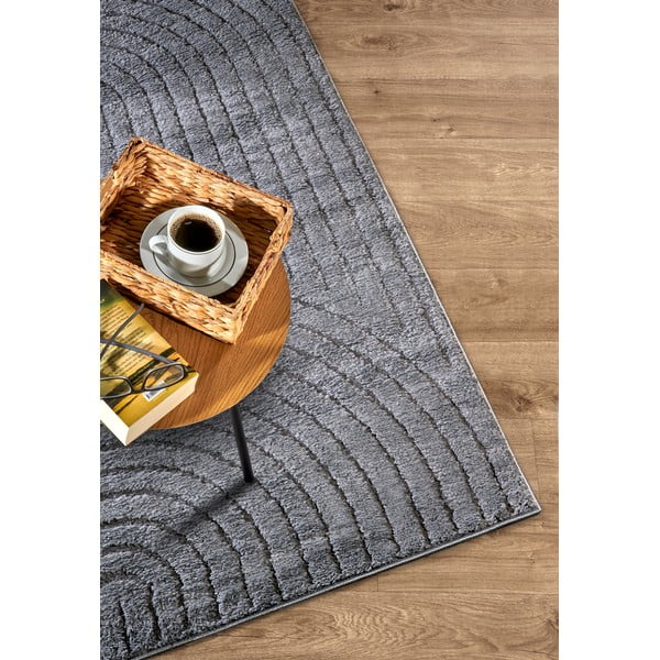 Antracitno siva preproga 120x170 cm Panglao New York Anthracite – Elle Decoration-image-2