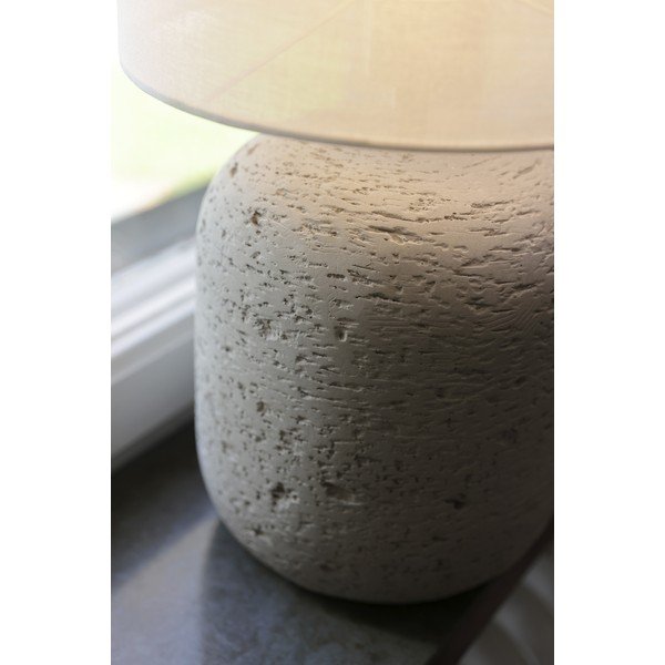 Siva namizna svetilka s tekstilnim senčilom (višina 44 cm) Montagna – Markslöjd-image-3