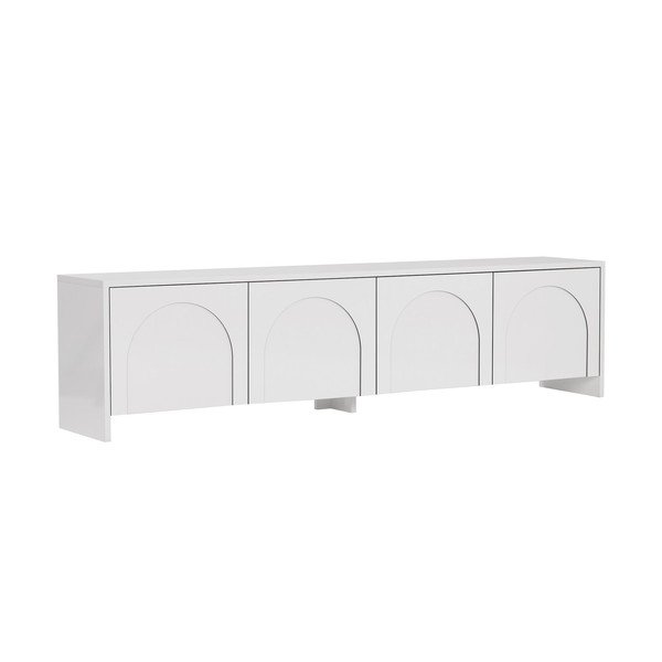 Bela TV omarica 180x45x32 cm Aurelia – Kalune Design