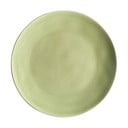 Svetlo zelen keramičen krožnik Costa Nova Riviera, ⌀ 27 cm