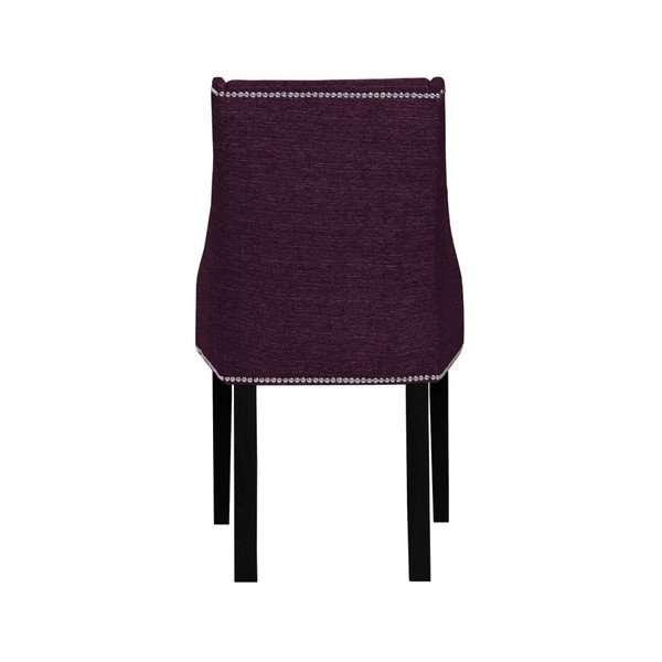 Vijolični stol z nogami iz črnega bukovega lesa Ted Lapidus Maison Patchouli-image-4