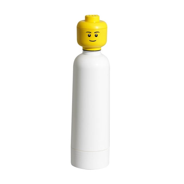 Steklenička Lego, bela