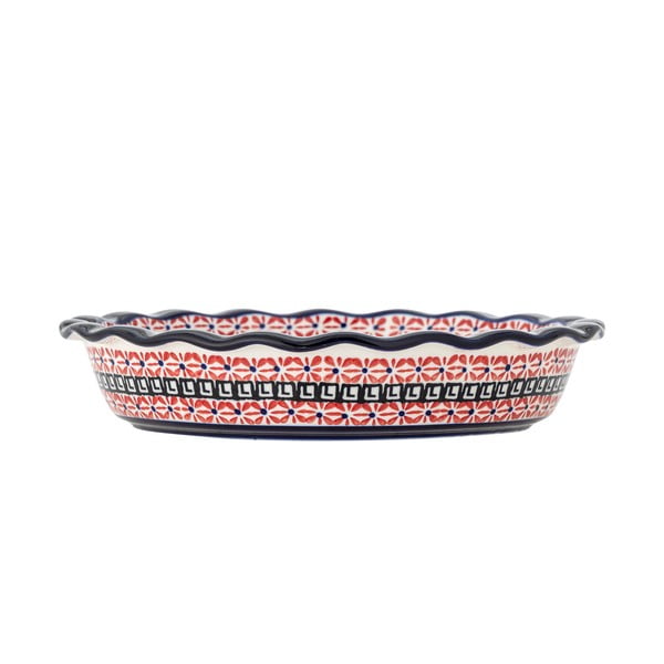 Servirni krožnik iz kamenine ø 26,5 cm Florist – Bloomingville-image-4