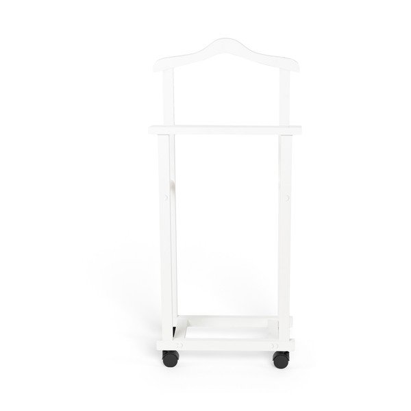 Belo bambusovo stojalo za obleko Alfred – Compactor-image-4