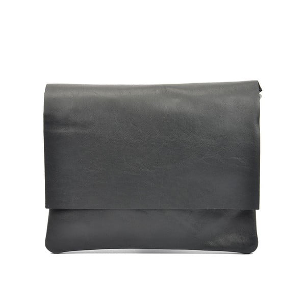 Črna usnjena torbica Isabella Rhea Simone