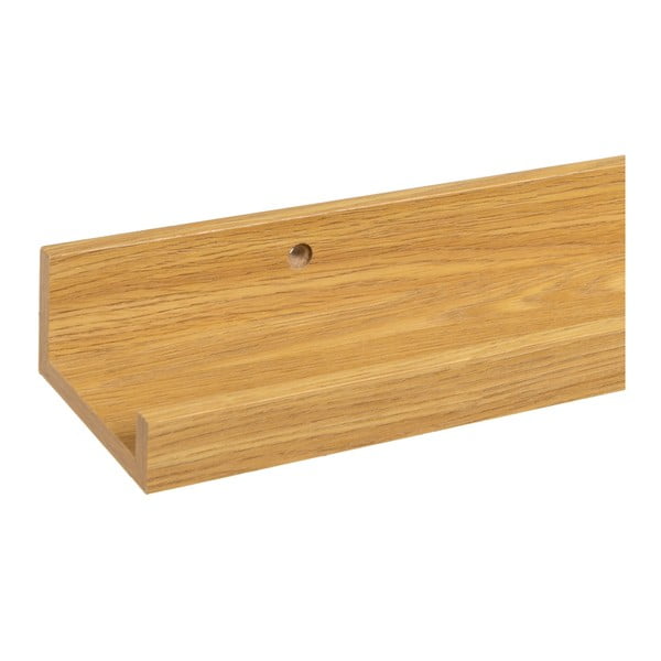 Polica za slike v hrastovem dekorju 80 cm – Casa Selección-image-2