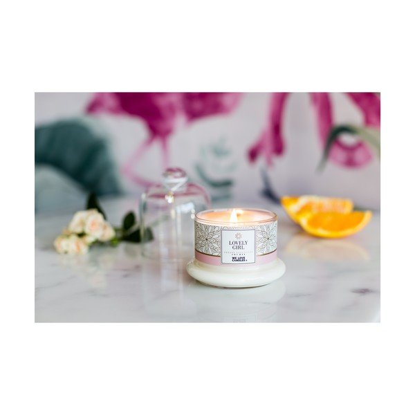 Sveča iz sojinega voska We Love Candles Lovely Girl, čas gorenja 72 ur-image-2