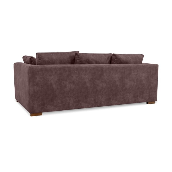 Temno rjava sedežna garnitura 220 cm Comfy – Scandic-image-3