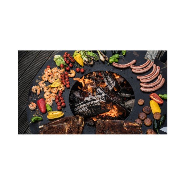 Žar na oglje ø 102 cm Nero L – Remundi-image-3