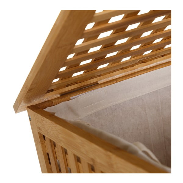 Koš za perilo iz bambusa 60 l - Casa Selección-image-2