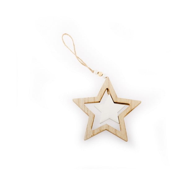 Viseča božična dekoracija v obliki zvezde Dakls Bernice