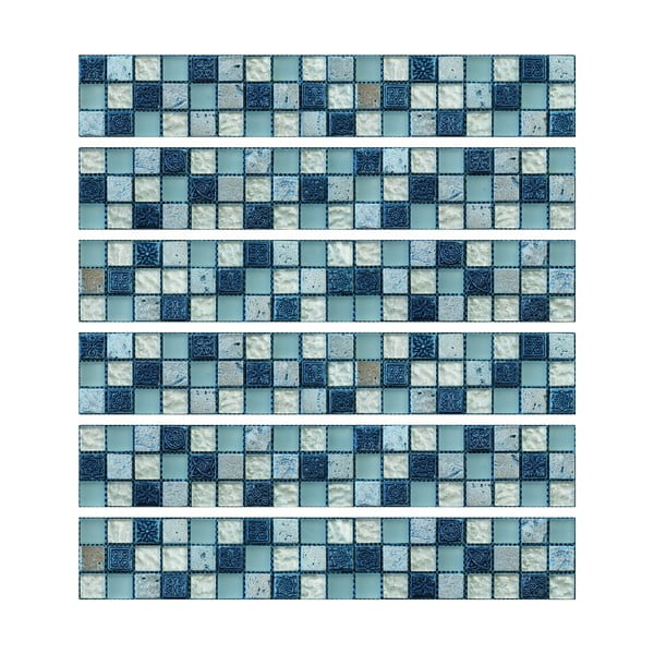 Nalepke v kompletu za ploščice 6 ks 30x5 cm Artemis – Ambiance-image-2