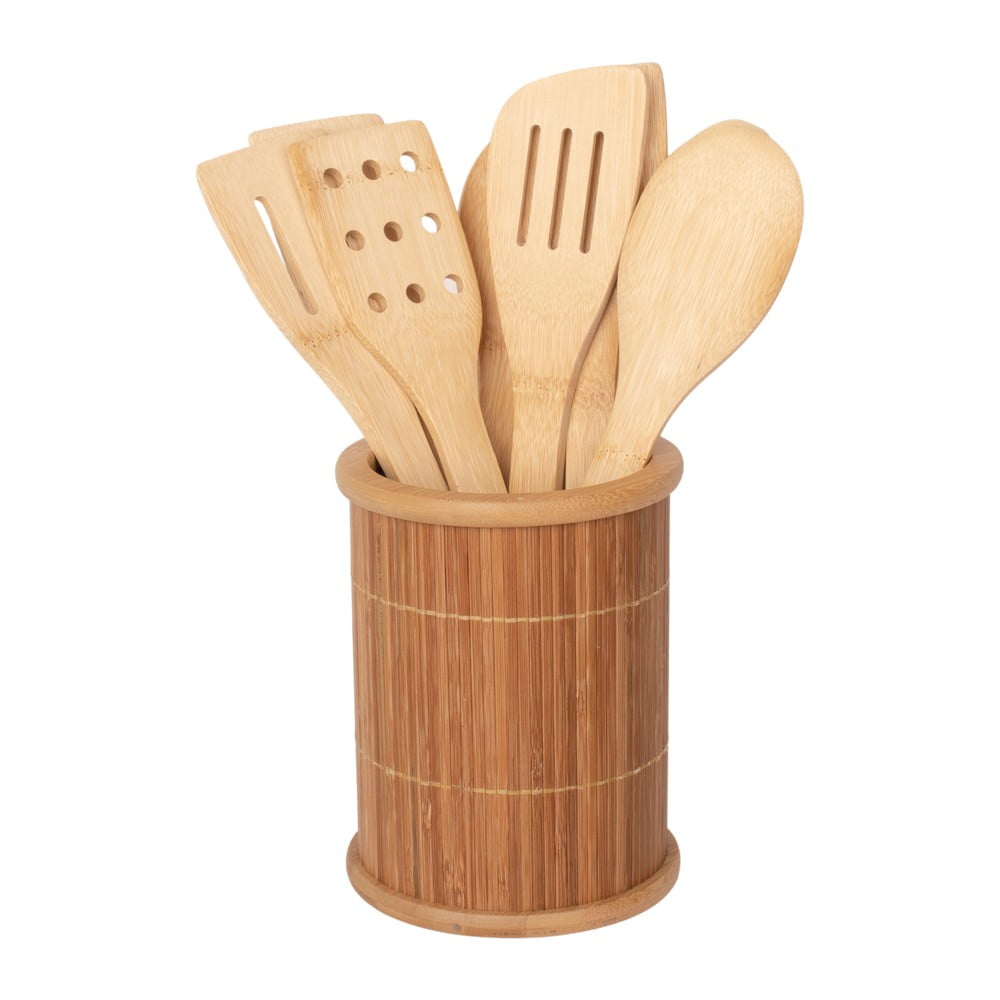 Komplet kuhinjskih pripomočkov iz bambusa 8 kosov - Bonami Essentials