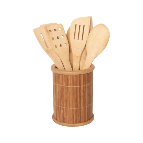 Komplet kuhinjskih pripomočkov iz bambusa 8 kosov - Bonami Essentials