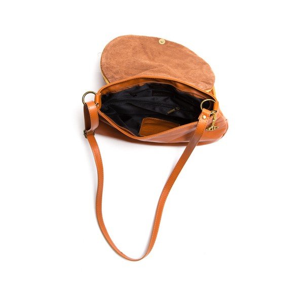 Usnjena torbica Isabella Rhea 2053 Cognac-image-3