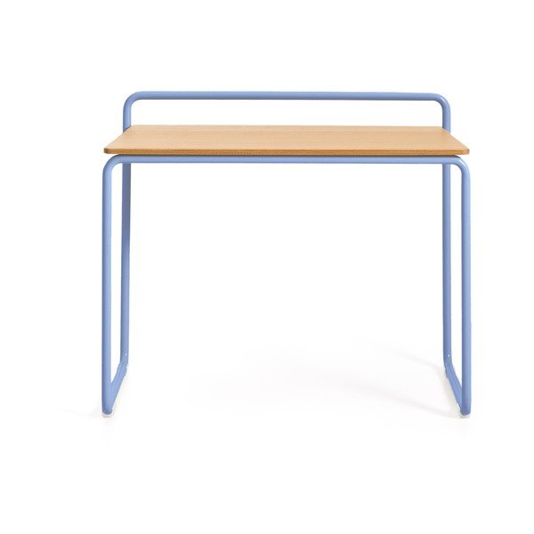 Otroška pisalna miza z mizno ploščo v jesenovem dekorju 45x82 cm Tinn – Kave Home-image-2