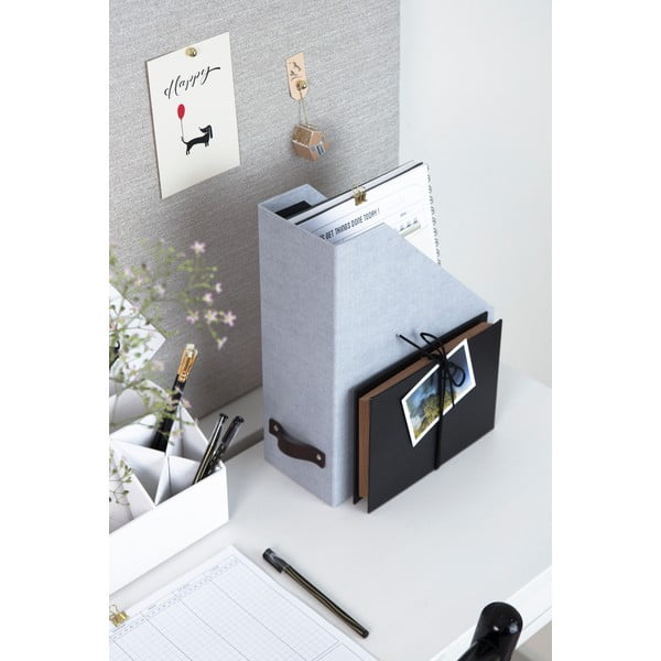 Kartonast organizator za dokumente Estelle Canvas Paper Laminate – Bigso-image-1