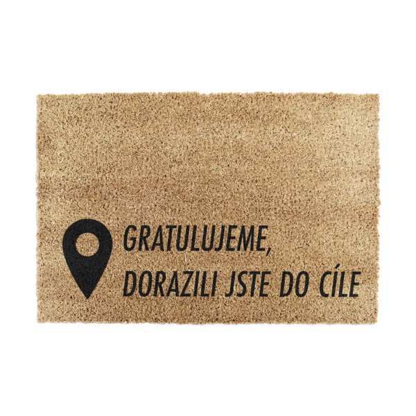 Predpražnik iz kokosovih vlaken 40x60 cm Pin – Artsy Doormats