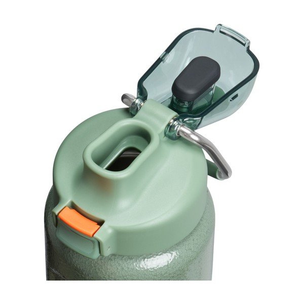 Zelena steklenica za vodo za na pot iz nerjavečega jekla 700 ml Wellspring Bottle Hammertone Green – Stanley-image-1