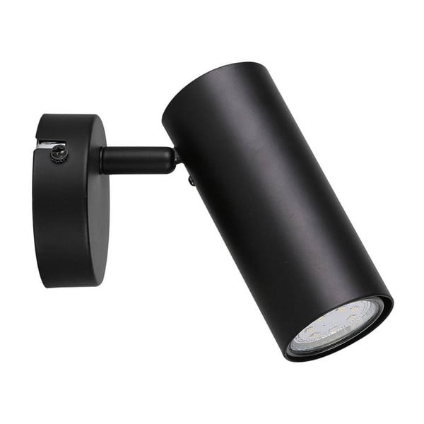 Črna kovinska stenska svetilka Colly - Candellux Lighting