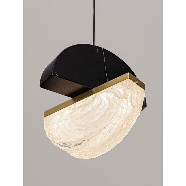 Črna kovinska LED zatemnitvena viseča svetilka ø 16 cm Dorin – Nova Luce-image-2