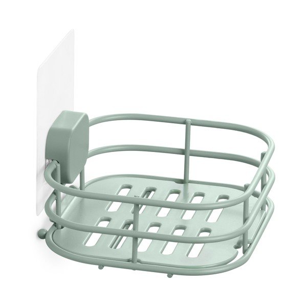 Mentolno zelen kovinski podstavek za milo z namestitvijo brez vrtanja Grena – Compactor-image-4