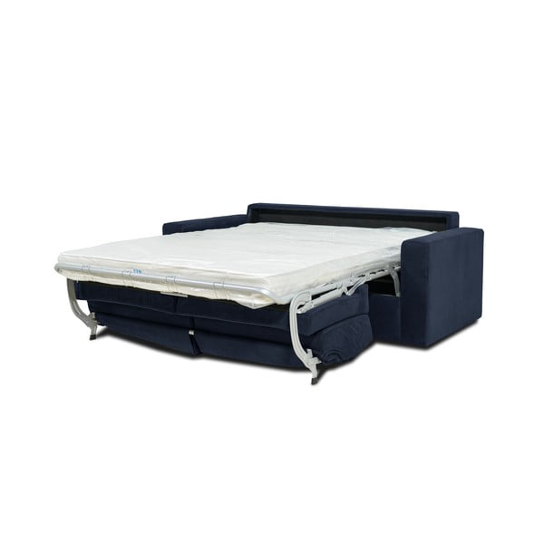 Temno modra raztegljiva zofa Scandic Elbeko-image-4