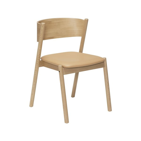 Hrastovi jedilni stoli Oblique - Hübsch