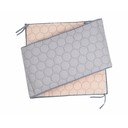 Bombažna podloga za otroško posteljico Nattiot Dots, 35 x 190 cm