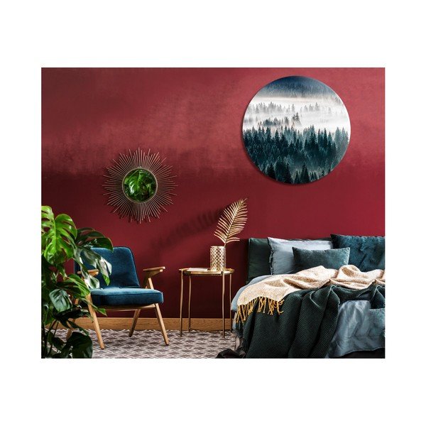 Stenska dekoracija Styler Ring Forest Mist, ø 70 cm-image-1