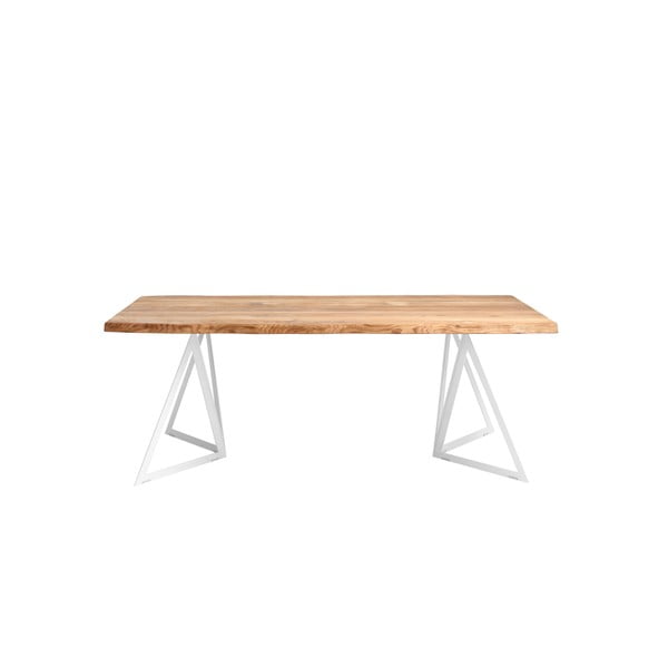 Jedilna miza s hrastovim vrhom Custom Form Sherwood, 200 x 100 cm