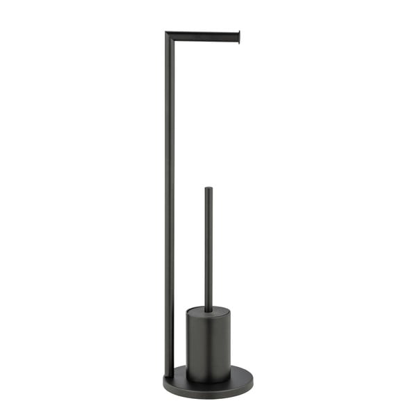 Jekleno stojalo za WC papir z WC ščetko Ferla – Wenko-image-2