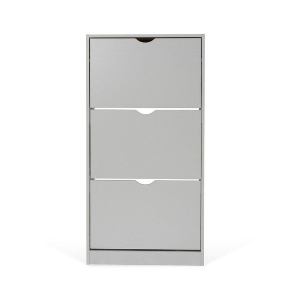 Siva preklopna omarica za čevlje 60x118x24 cm Stelo – Bonami Essentials-image-3