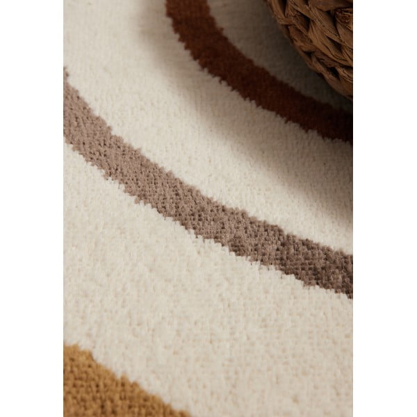 Kremno bela otroška preproga 120x170 cm Double Rainbow – Hanse Home-image-3