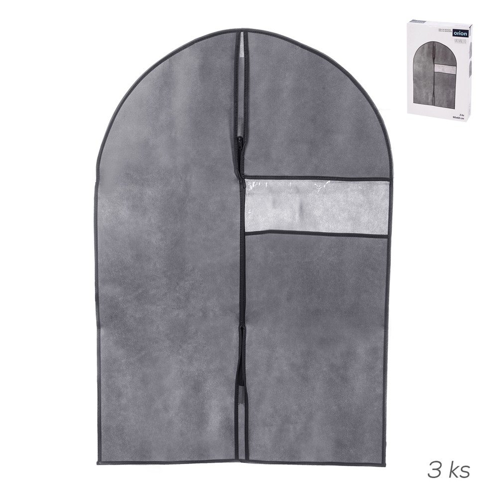 Vreče za obleko v kompletu 3 ks 90 cm Urovnejto