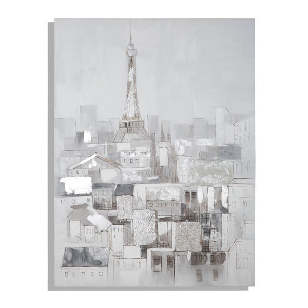 Mauro Ferretti Dipinto Su Tela Paris Strehe, 90 x 120 cm