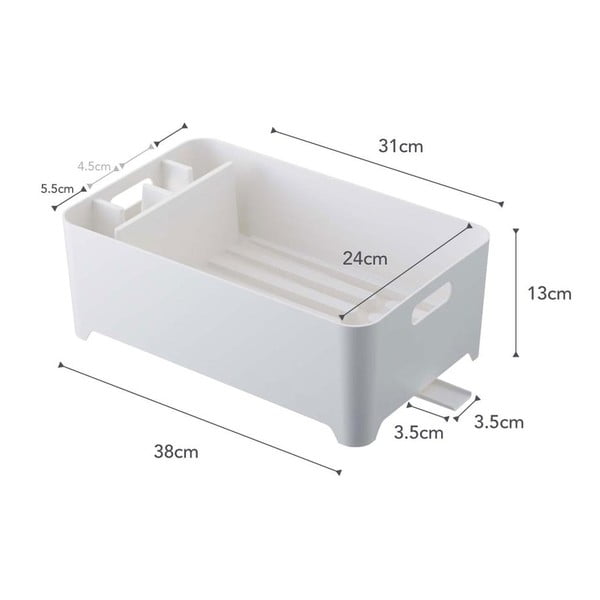 Bel odcejalnik za posodo YAMAZAKI Tower-image-4