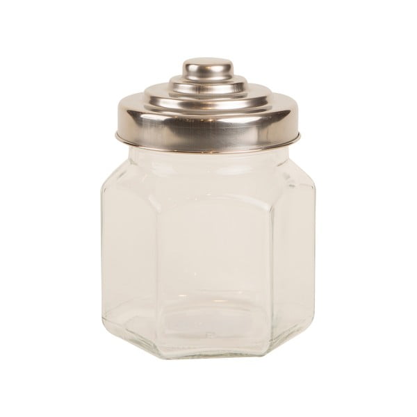 Stekleni kozarec s pokrovom iz nerjavečega jekla T&G Woodware Beehive, 490 ml